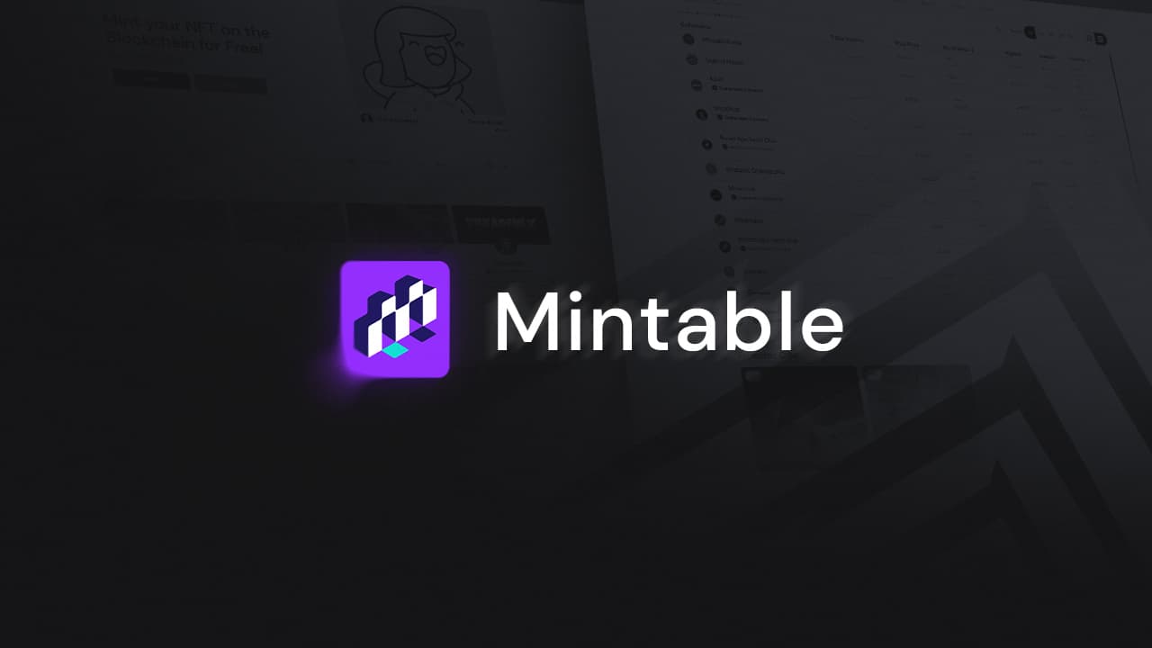 mintable nft banniere