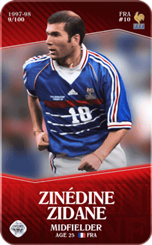 zidane legend rare