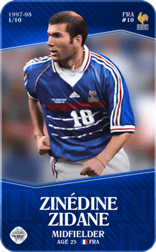 zidane legend super rare
