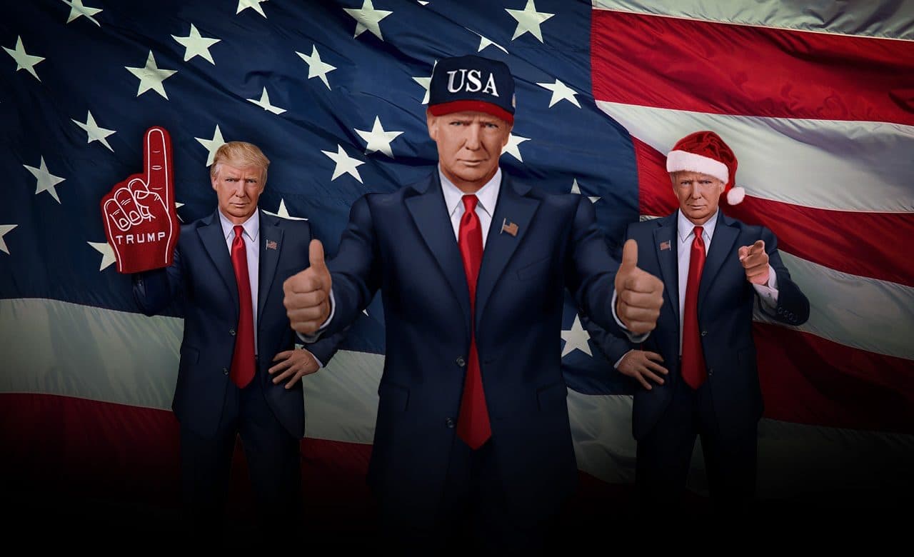 banniere trump nft