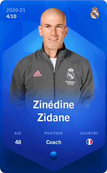 zidane coach sr