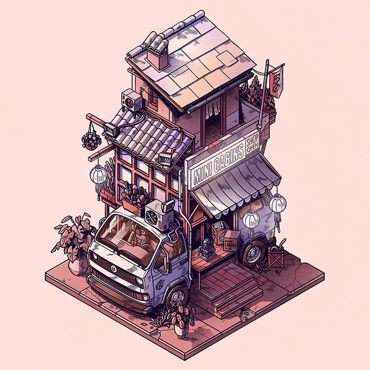 curious cabins nft3