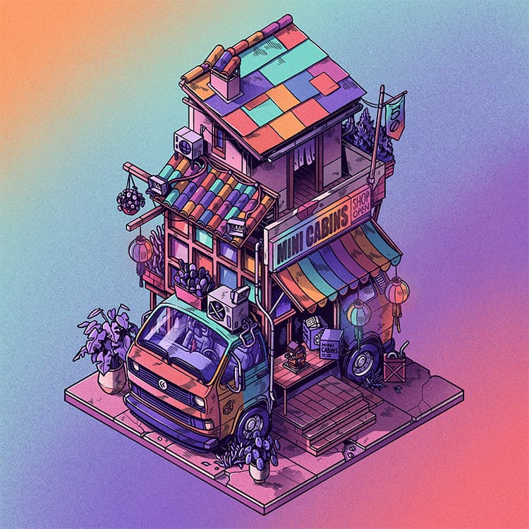 curious cabins nft4
