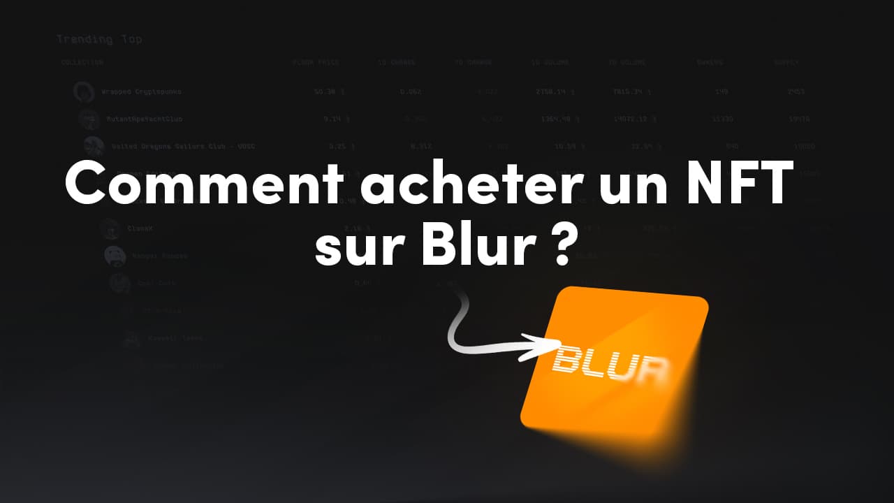 acheter nft blur