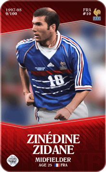 zidane legend rare