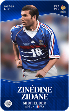 zidane legend super rare