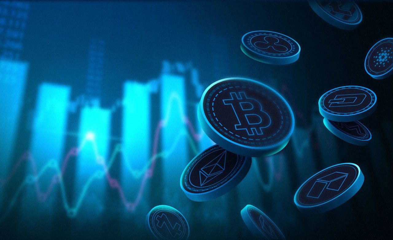 graphique crypto jetons bitcoin